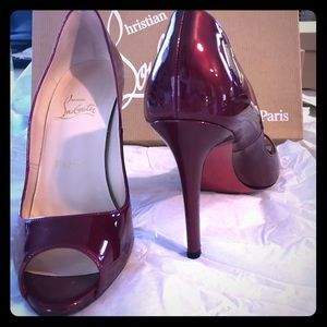 Christian Louboutin You You 100 Metal Patent Calf